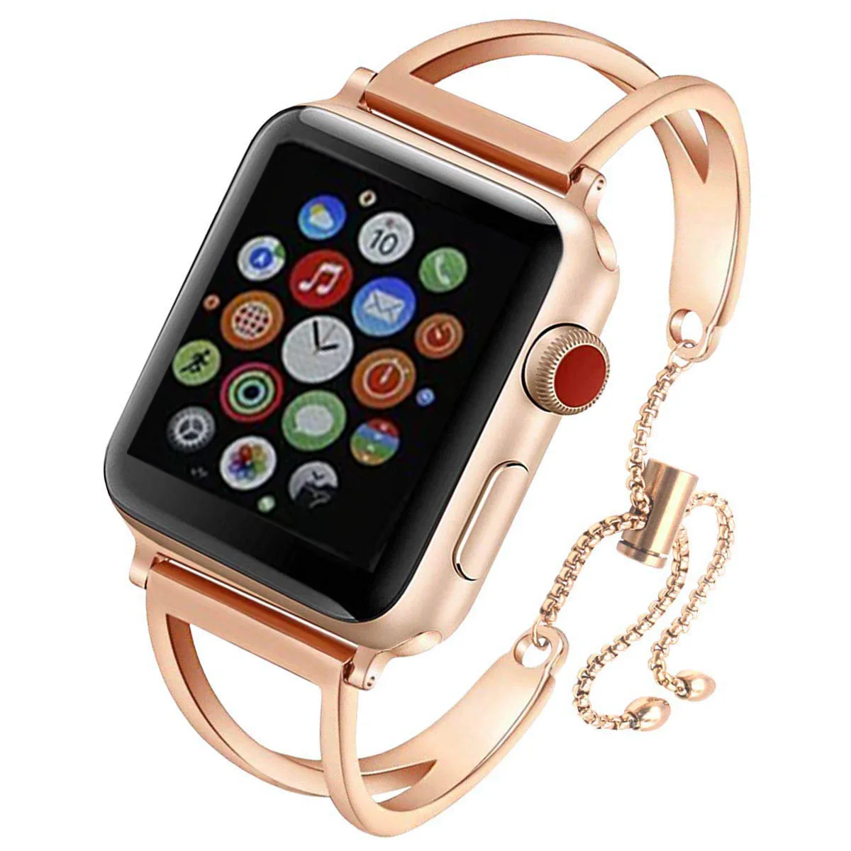 

Подходит для apple watch V-ремешок из нержавеющей стали IWATCH1234567 поколение Металлических Браслетов