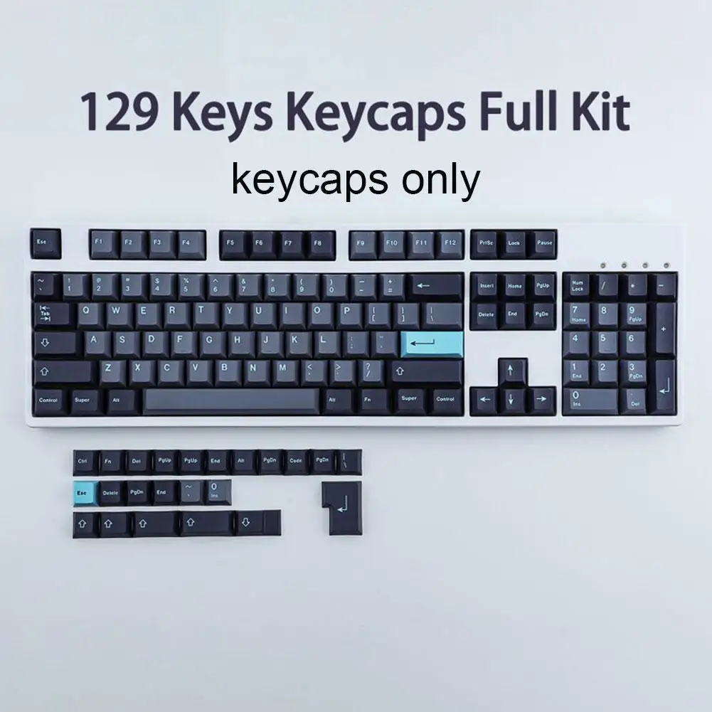 

Для GMK MODERN DOLCH PBT Keycap 129 клавиш механическая клавиатура колпачки для клавиш игровая клавиатура профиль краска SUB колпачки для клавиш Новинка
