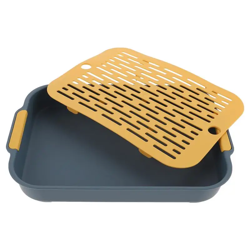 Поднос для кроличьего туалета поднос обучения кошачьего горшка маленький хомяк