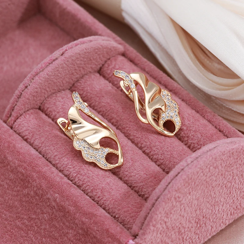 Женские серьги SYOUJYO с натуральным цирконием