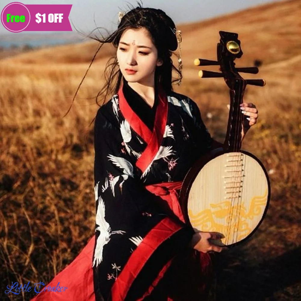 

Traditional Chinese Clothing Hanfu Dress Women Ancient Folk Festival Outfit Tang Dynasty Princess Fairy Dance Costume Tang Suit