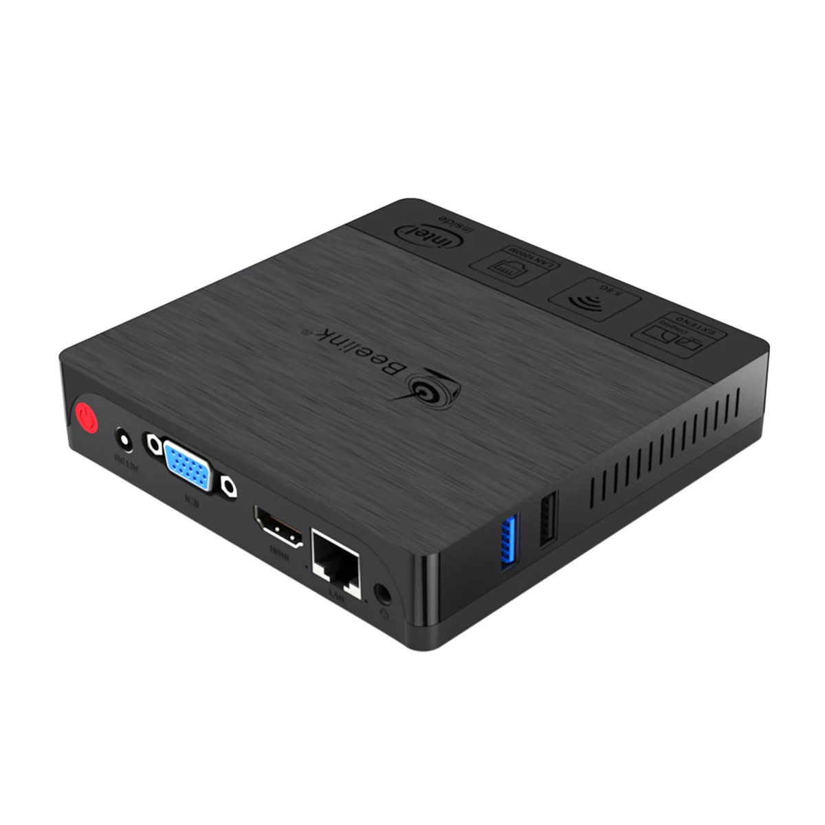 Beelink BT3 Pro мини ПК Intel X5-Z8350 4 Гб ОЗУ 64 EMMC Windows 10 Настольный компьютер NUC HTPC HDMI VGA выход