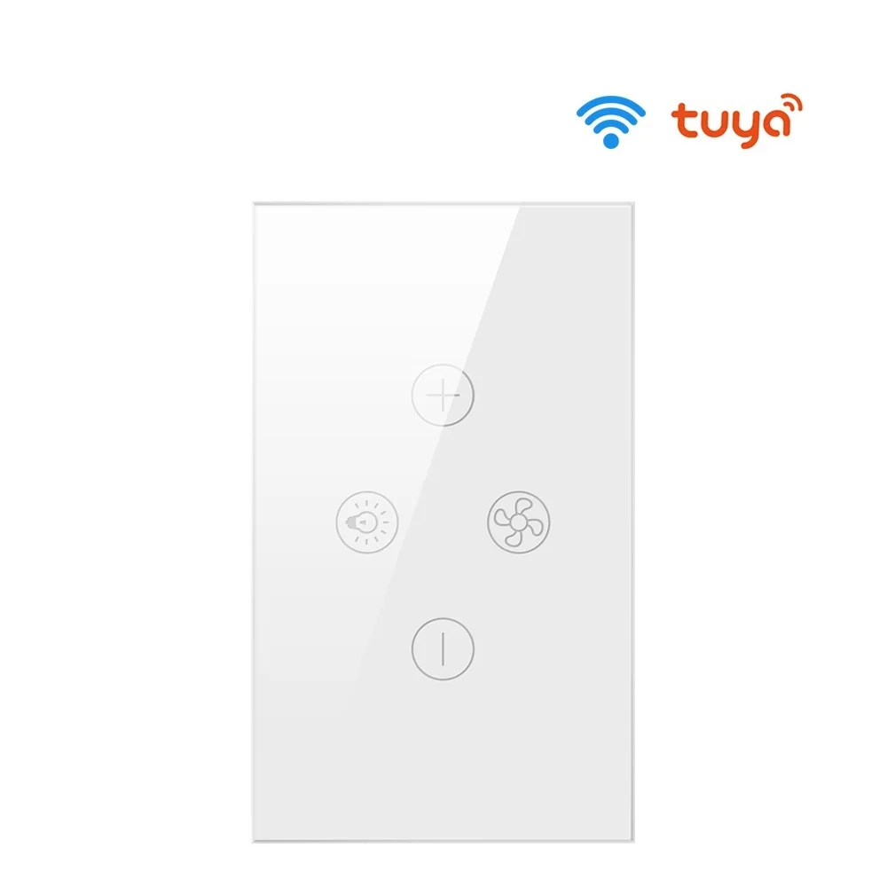 

NEW Wifi Fan Light Switch, Smart Ceiling Fan Lamp Switch with Various Speed Voice Controlled by Alexa, Google Home