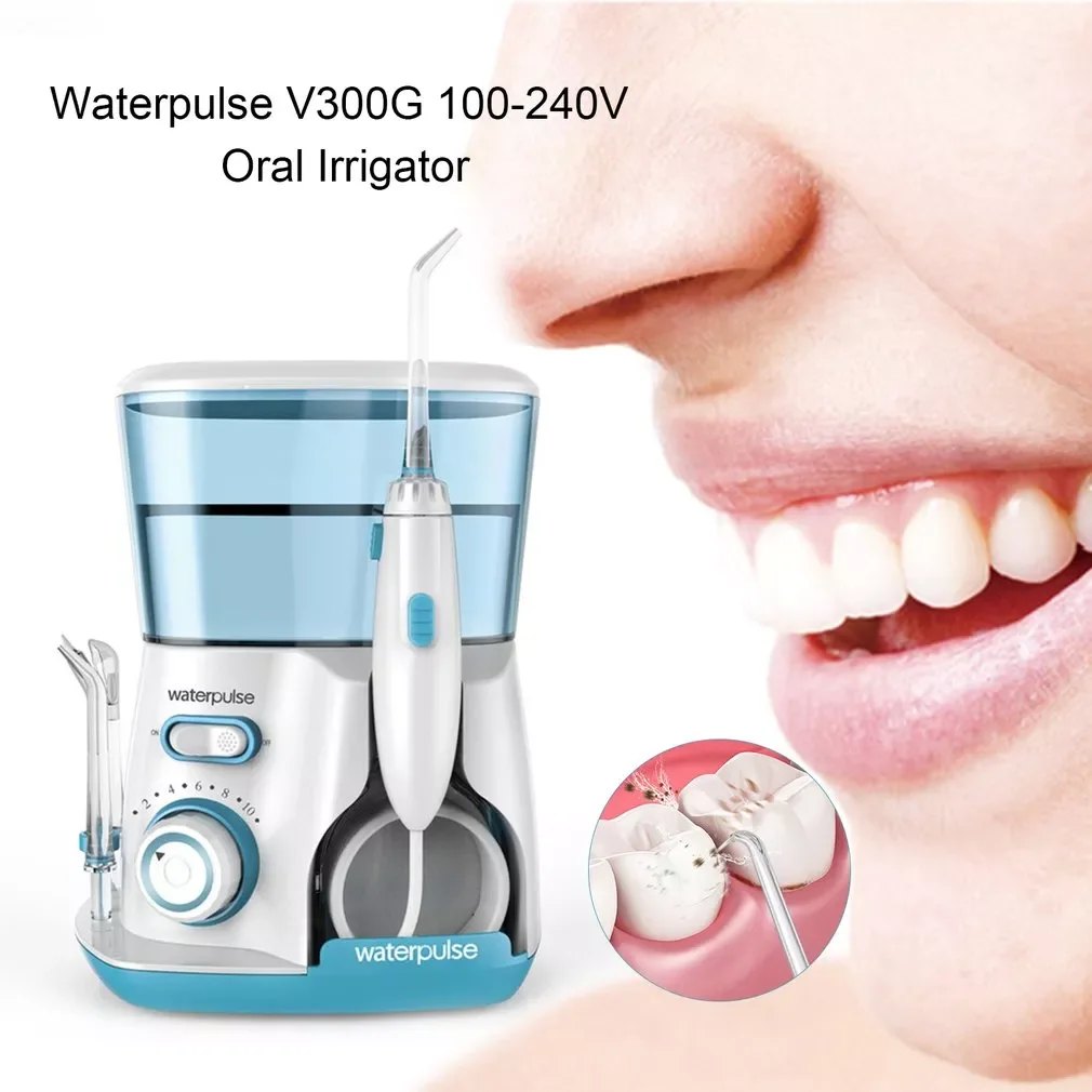 Waterpluse Oral Irrigator Wash Tooth Water Jet Pick  Floss Teeth Flosser Hydro Set 800ML Capacity Tooth Cleaner enlarge