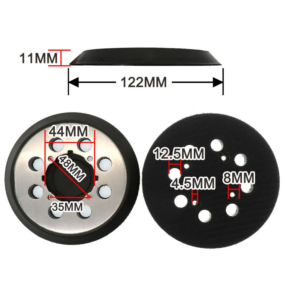 Шлифовальный диск VIBRATITE с 8 коллекционными отверстиями прочный металлический