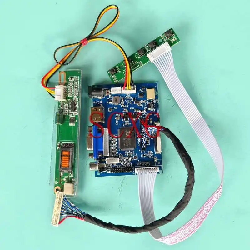

For B141XG05 B141XG08 Laptop Display Screen Controller Board 1CCFL LVDS 30 Pin 1024*768 14.1" AV VGA HDMI-Compatible DIY Kit