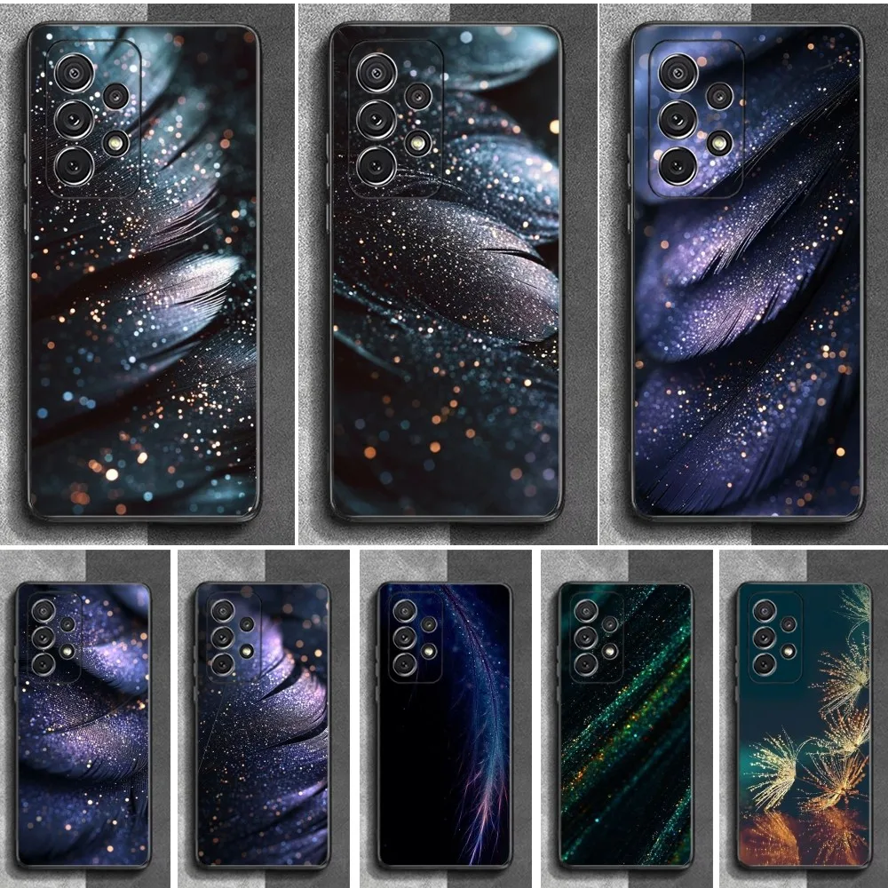 Feather light and airy Phone Case For Samsung S24 23 22 30 21 10 9 Ultra Plus Lite FE Soft Silicone Black Cover