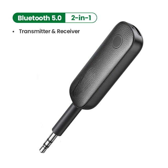 

New Fashion for Earphones TV Car Audio 2-in-1 Bluetooth Adapter Transmitter Receiver Bluetooth AUX 5.0 Wireless 3.5mm Adapter St