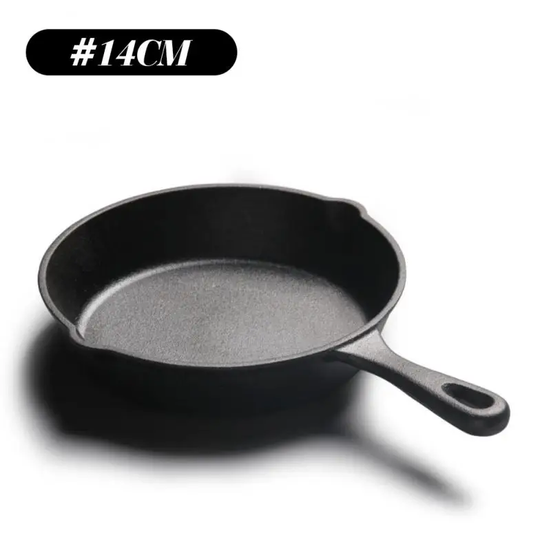 

Cooking Fried Fry Pan Seasoned Cast Iron Griddle Frying Pan Nonstick Kitchen Quality Iron Griddle Steak Pot Breakfast Cookware