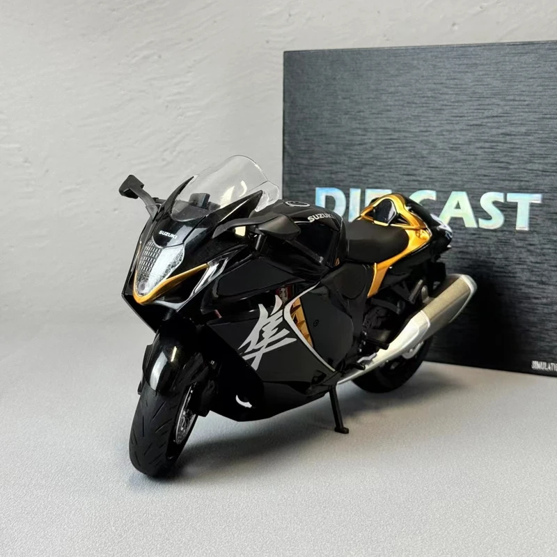 1:9 Suzuki Hayabusa GSX-1300R мотоцикл из сплава литая под давлением модель диванная и легкая