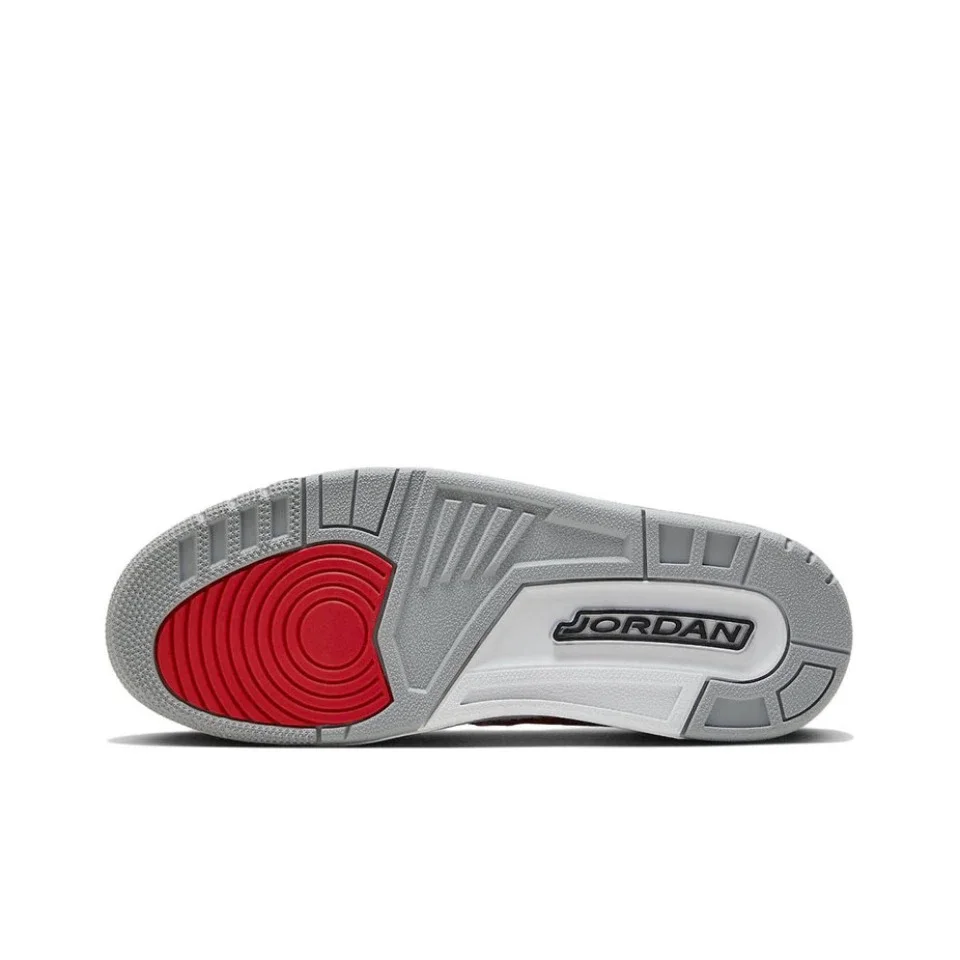 Оригинальные мужские кроссовки Air Jordan Legacy 312 Low Bulls красного черного белого цвета в