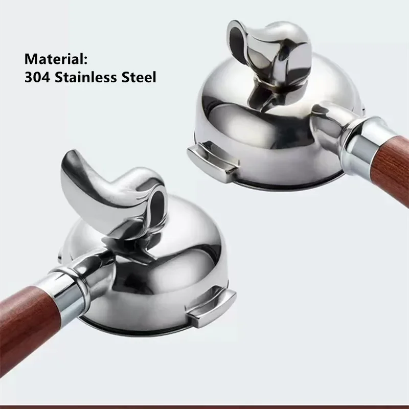 Портативная корзина для фильтра кофе с одним/двойным носиком 58 мм замена головки