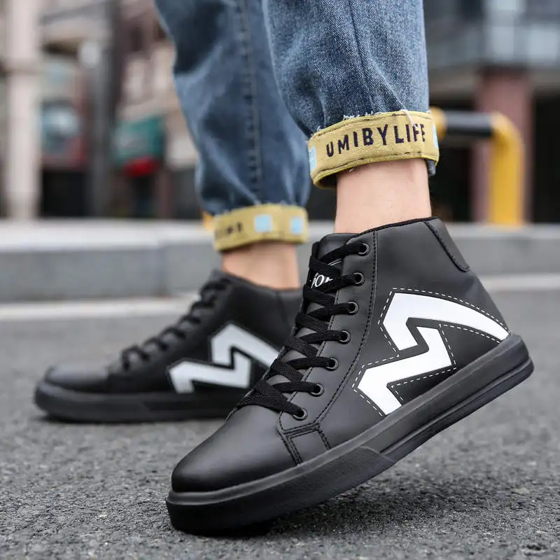 

Men's Casual Shoes Zapatiilas Men's Fashion Sneakers Chossure Shoe Man Leather Vulcanization Shoes Male New Tennis Beautifully