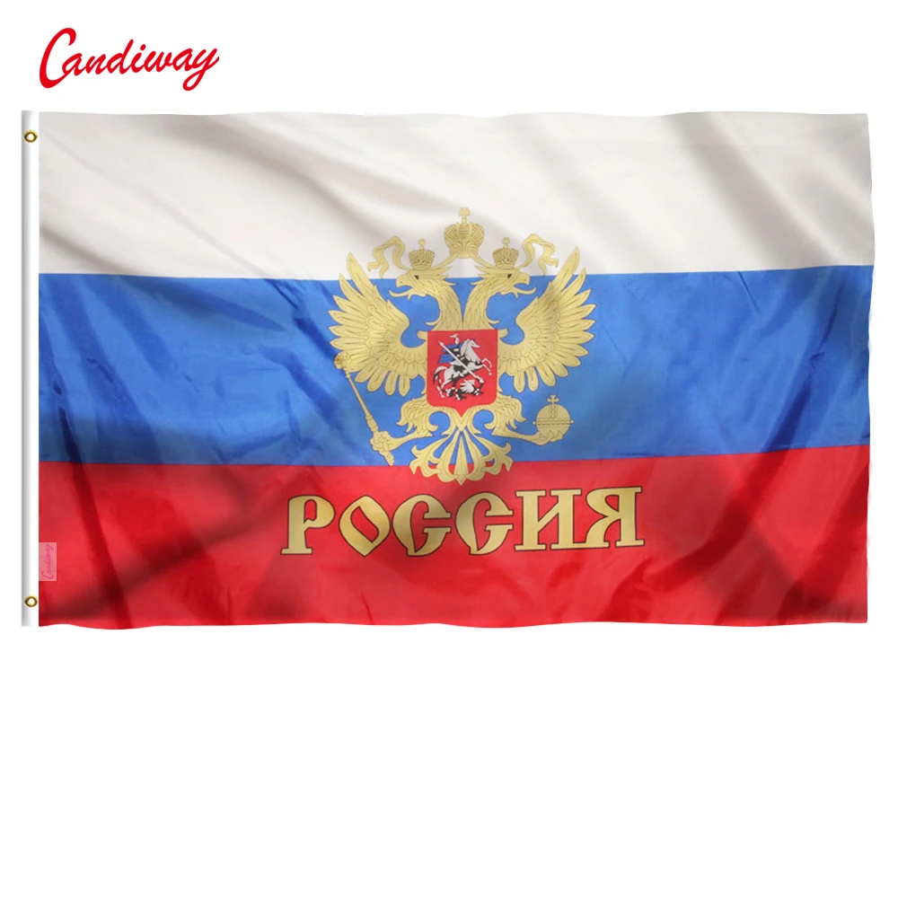 

Russian Federation Presidential flags 3x2' ft President of Russia FLAG CCCP National Flag for Festival USSR Decoration Flag N024