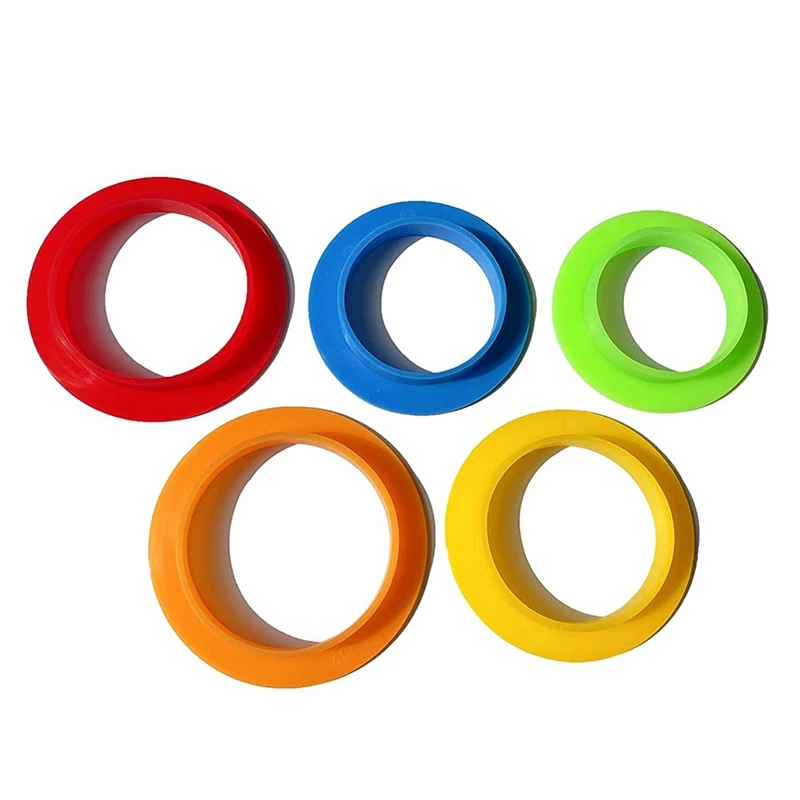 

Hot SV-5 Pcs Epoxy Paint Flat Cup Covers, Tumbler Protection For Epoxy Rim, DIY Resin Epoxy Kit, Clean Cup Rim Accessory Kit