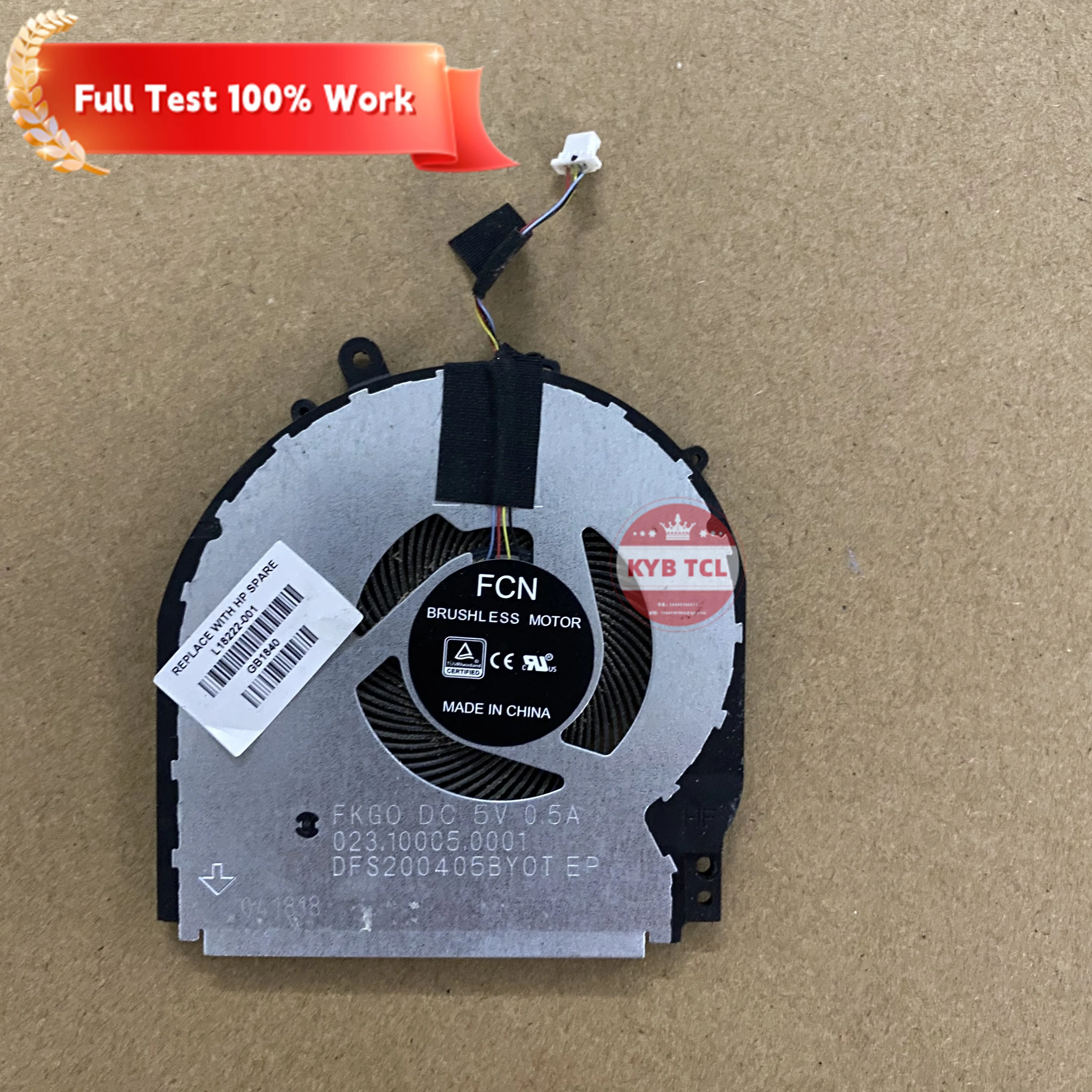 

Оригинальный вентилятор охлаждения ЦП ноутбука HP Pavilion X360 14-CD 14M-CD TPN-W131 Ноутбук 14m-CD0001dx 14m-CD0003dx L18222-001