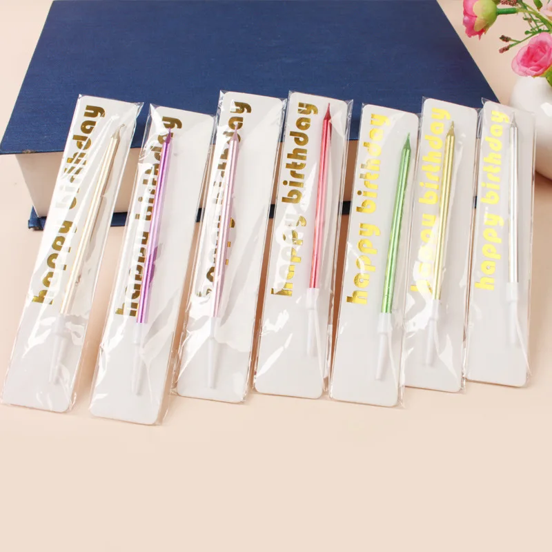 10pcs MiniTall Taper Candles-Multi-Colored Candle Sticks-for Birthday Party Home Decor Kitchen Wedding Decorations