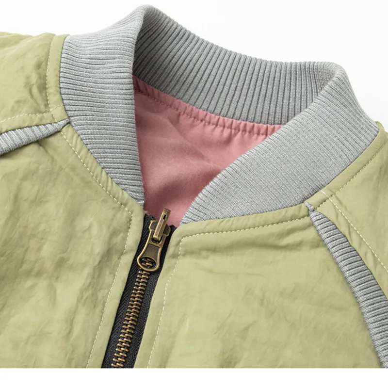 Зимняя американская вышитая лоскутная рабочая одежда хлопковая куртка с обеих