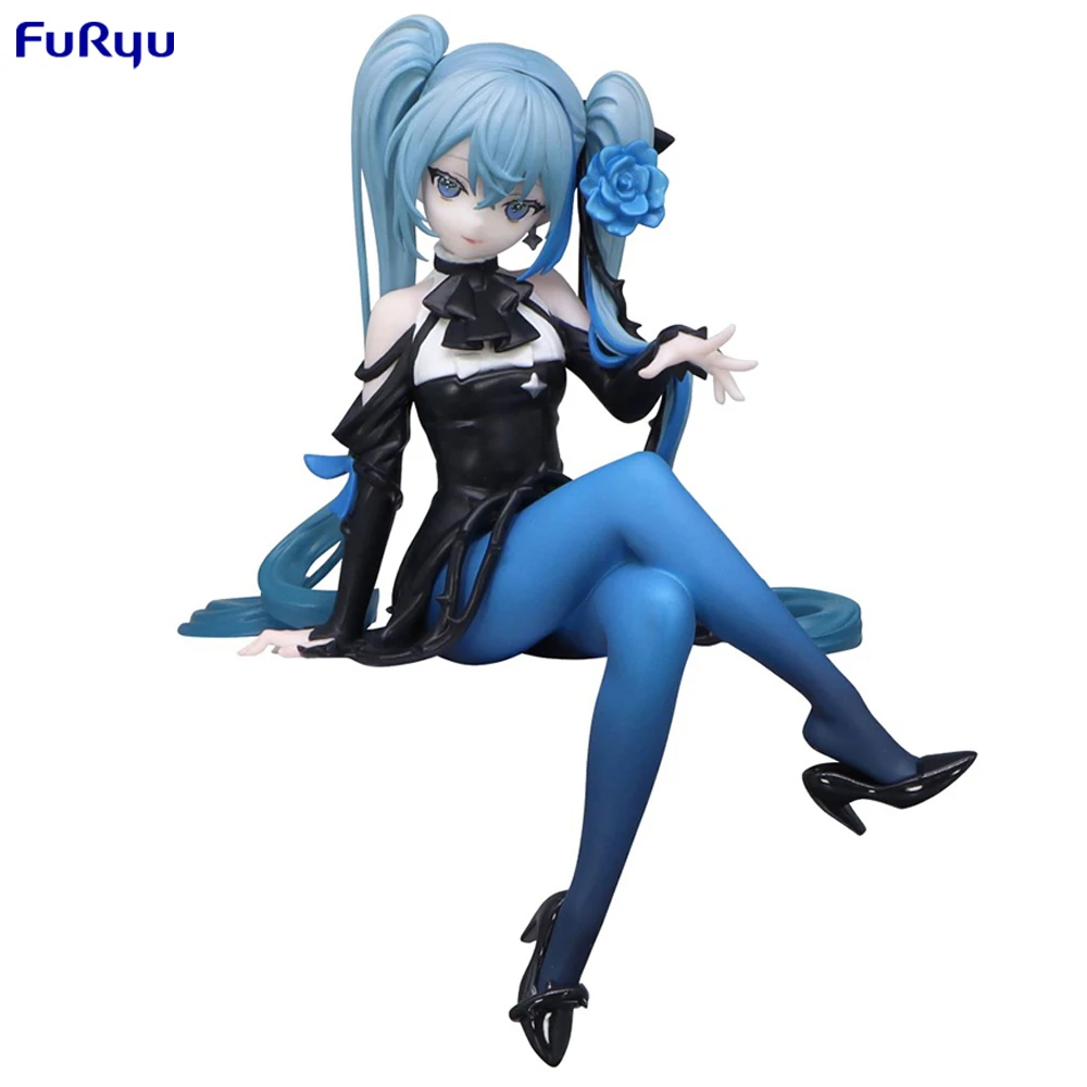 Фигурка-пробка FuRyu Hatsune Miku (синяя Роза) 140 мм