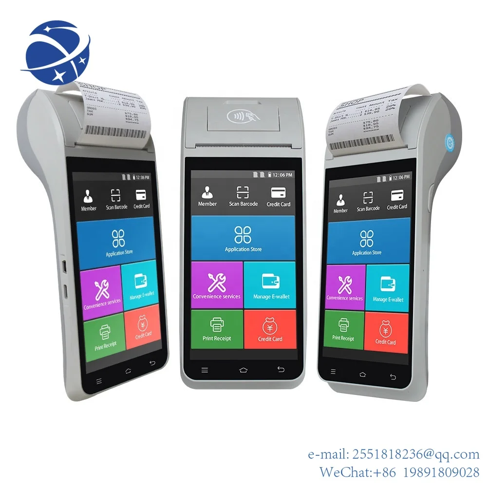 

YYHC 4G POS PDA Android POS Systems for TOP UP, EXPRESS, TAKE AWAY FOOD STORES