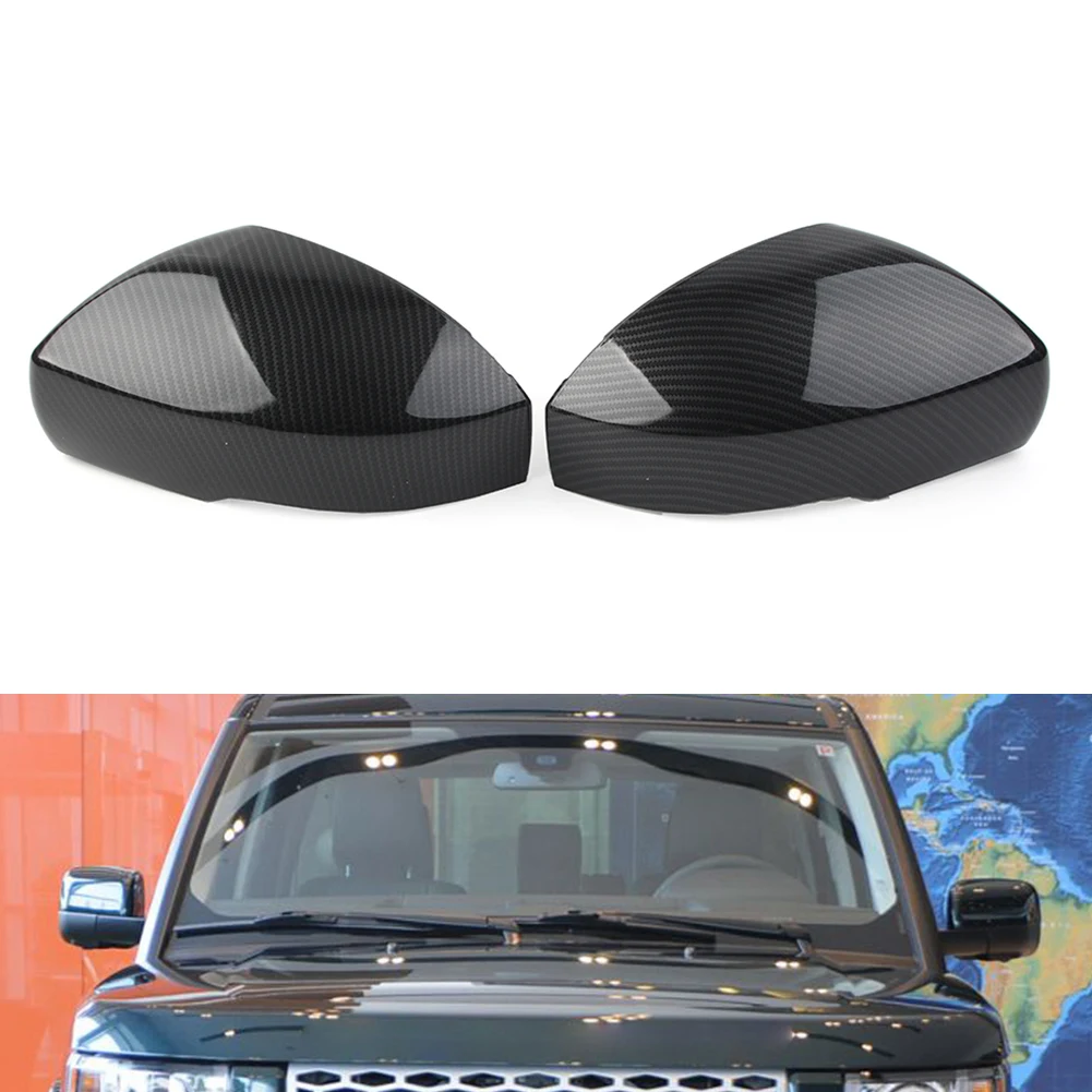 1 шт. крышка бокового зеркала заднего вида из углеродного волокна для Land Rover LR4 LR5