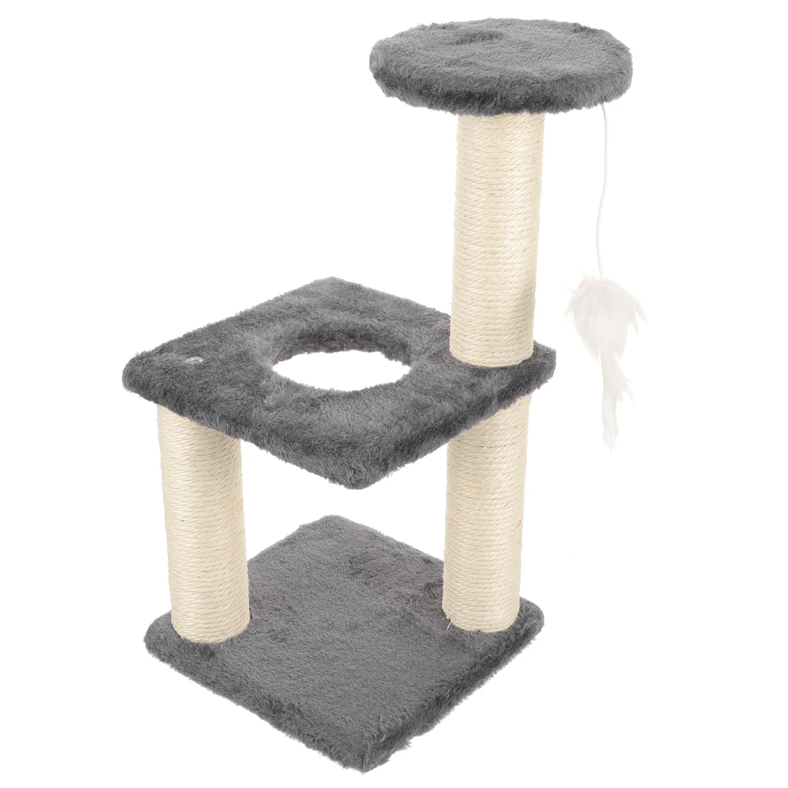

Multi-layer Pet Cat Scratcher Household Cat Scratching Post Stable Pet Kitten Climbing Stand