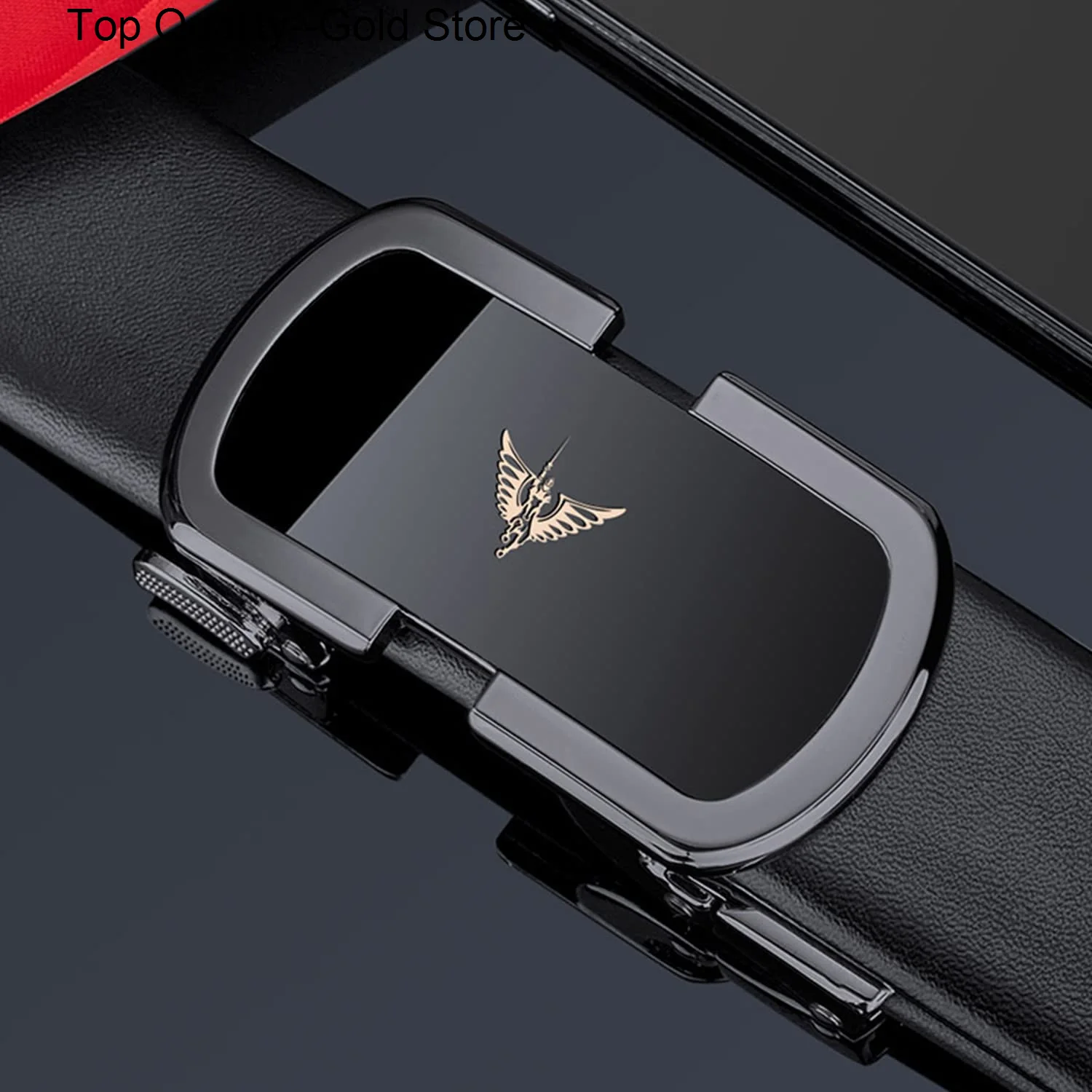 VANNANBA Mens Leather cowhide Belt Automatic Belts Fashion Designer for Men,with Gift Box