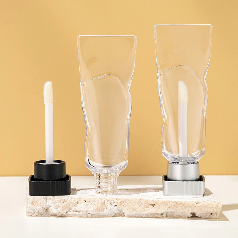 DIY глазурь для губ пустой тюбик тип зубной пасты блеска многоразовая бутылка