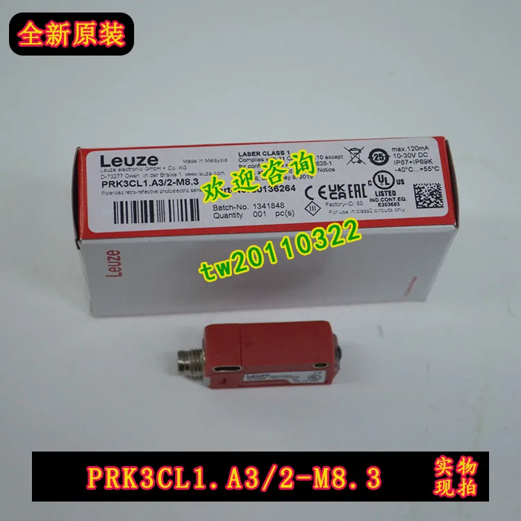 [Физическое фото] PRK3CL1.A3/2-M8.3 Германия Laoyizhen LEUZE фотоэлектрический датчик торга