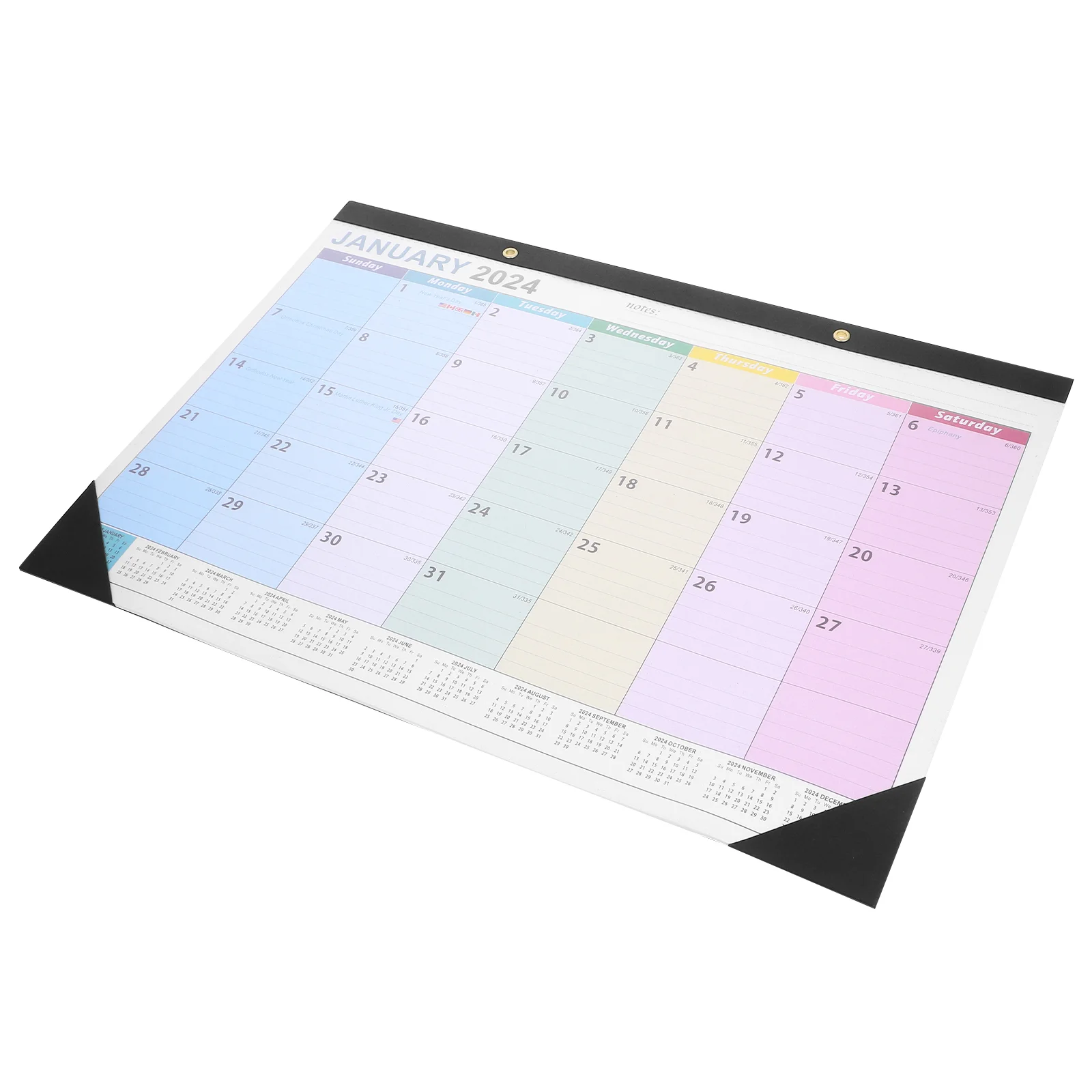 

English Calendar Personalized Office Supplies Wall 2024-2025 Household Inner Page 100g Writing Paper Home Accessory