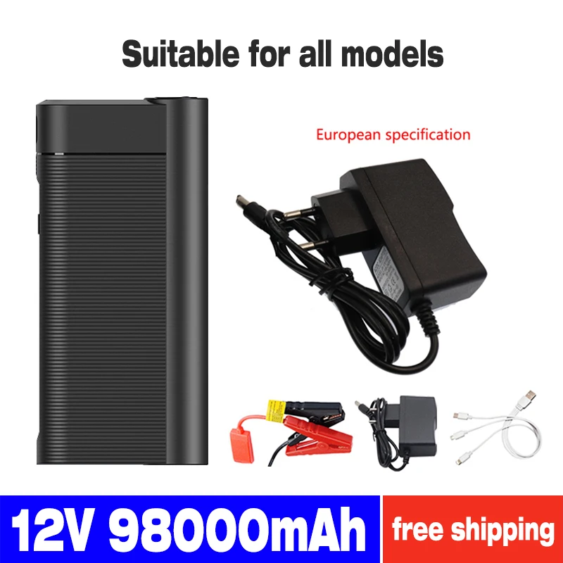 

Car car starter 12V 98000mAh large capacity 1200A external battery booster motorcycle starter