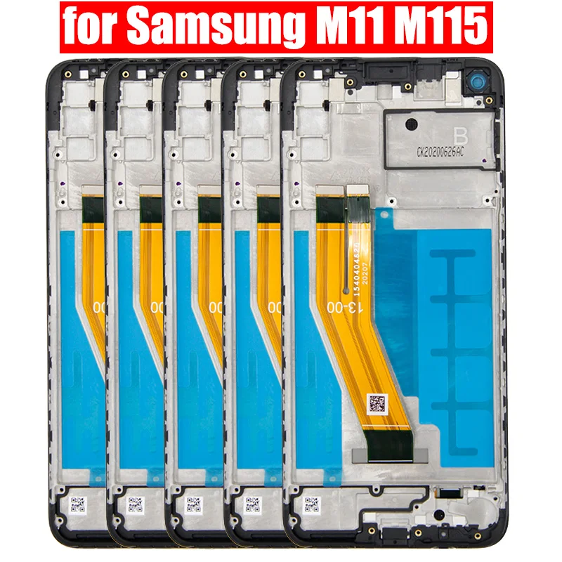 

Для Samsung Galaxy M11 ЖК-дисплей экран монитор сенсорная панель дигитайзер в сборе M115 SM-M115 M115F M115G/DS ЖК-экран Рамка