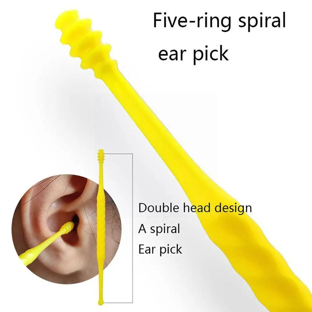 

7 Pieces Of Ear Cleaner Earwax Removal Tool Ear Cleaner Earwax Spring Care Remover Spoon Cleaner Spoon Ear Y6n3