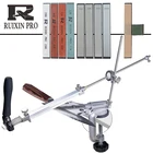 Точильный камень RUIXIN с фиксированным углом, Профессиональная кухонная точилка для ножей, алмазная точилка