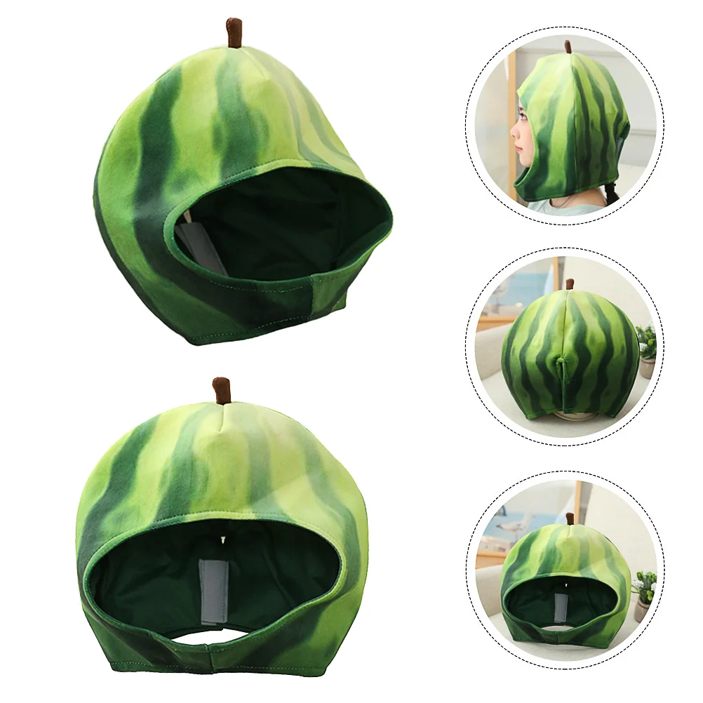 

Watermelon Headgear Party Hat Headdress Funny Adult Costumes Novelty
