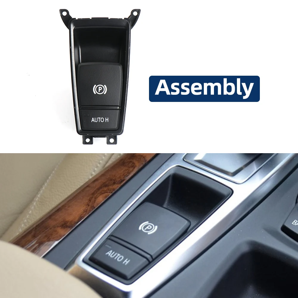 

Автомобильный электронный переключатель управления парковкой ручного тормоза, автоматическая кнопка удержания H в сборе для BMW E70 X5 E71 E72 X6 61319148508