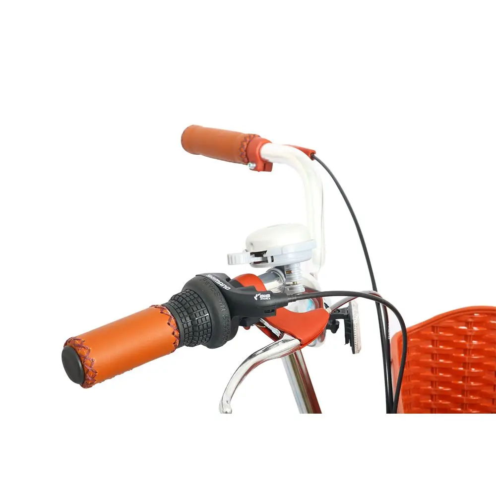 26-дюймовый модный велосипед 7-скоростной женский ретро городской со стальной