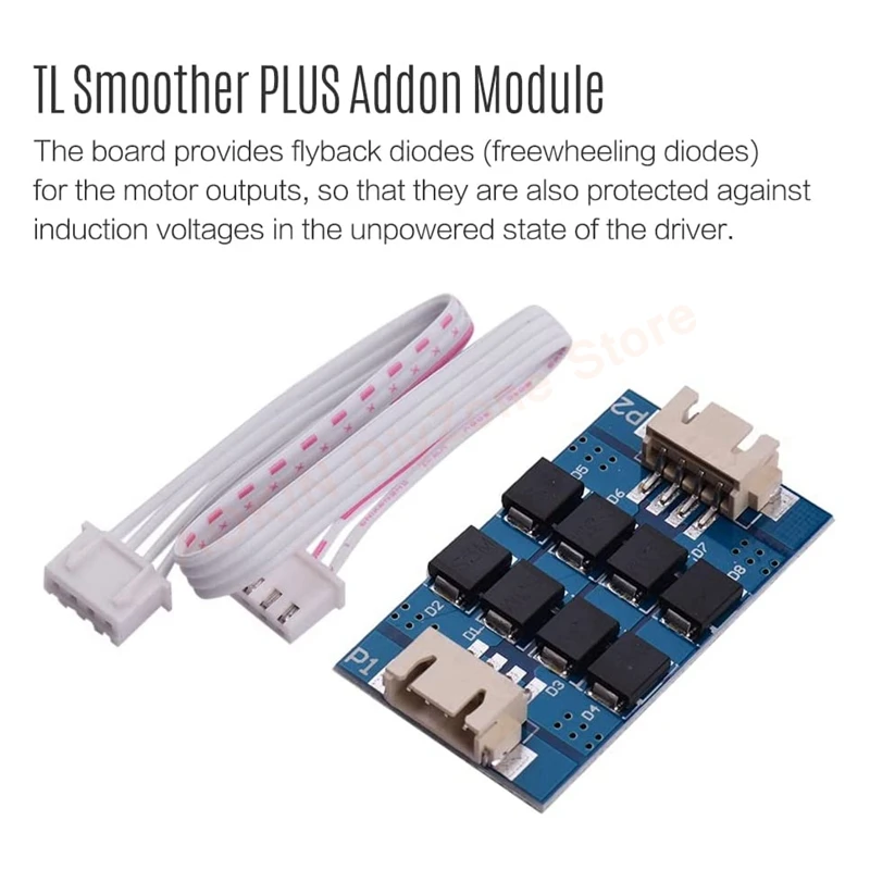 4 шт. TL Smoother PLUS дополнительный модуль для RepRap MK8 i3 3D драйверы двигателя принтера Ender