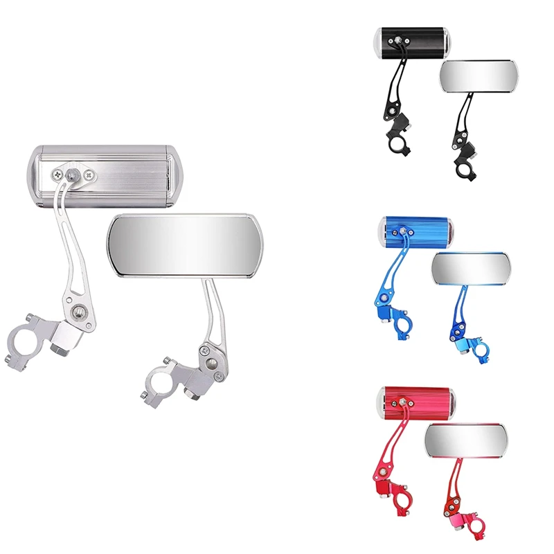 

Велосипедное Зеркало заднего вида s, регулируемое зеркало заднего вида, безопасное зеркало заднего вида с вращением на 360 градусов для горно...