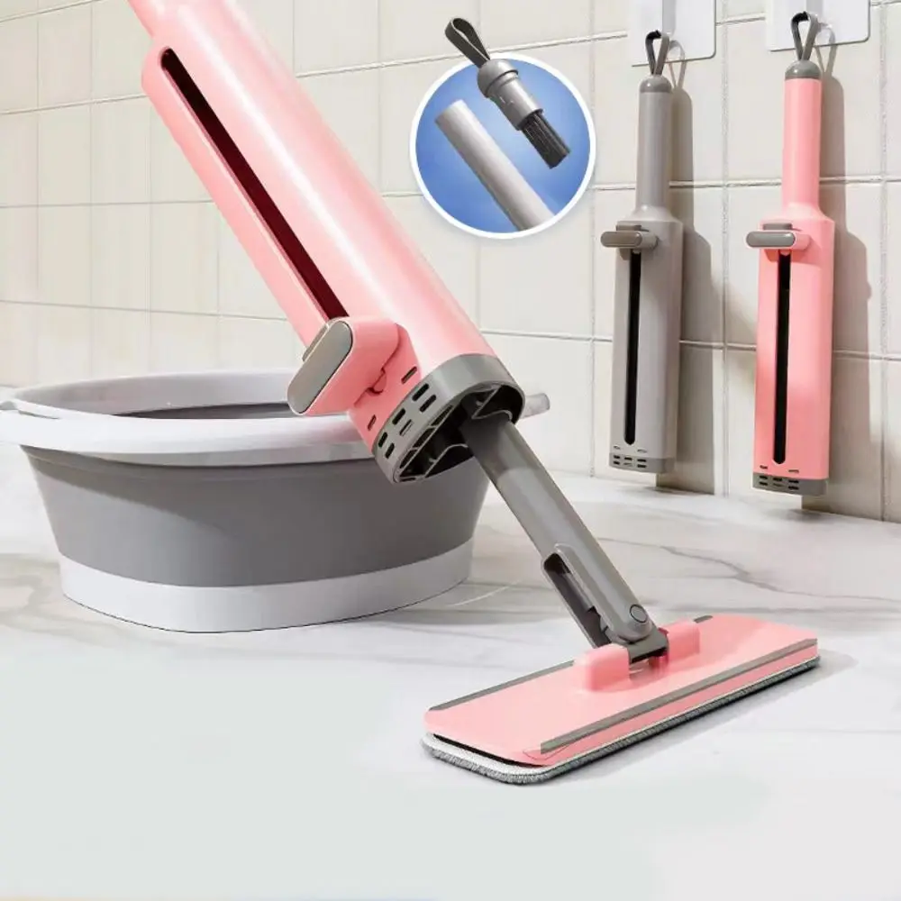 Портативная вращающаяся самоотжимающаяся швабра устройство для швабры с