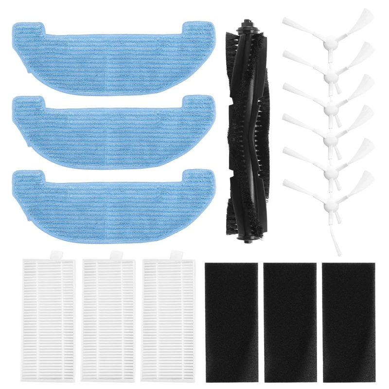 Сменная роликовая щетка боковая фильтр Hepa ткань для швабры Neabot Q11 аксессуары