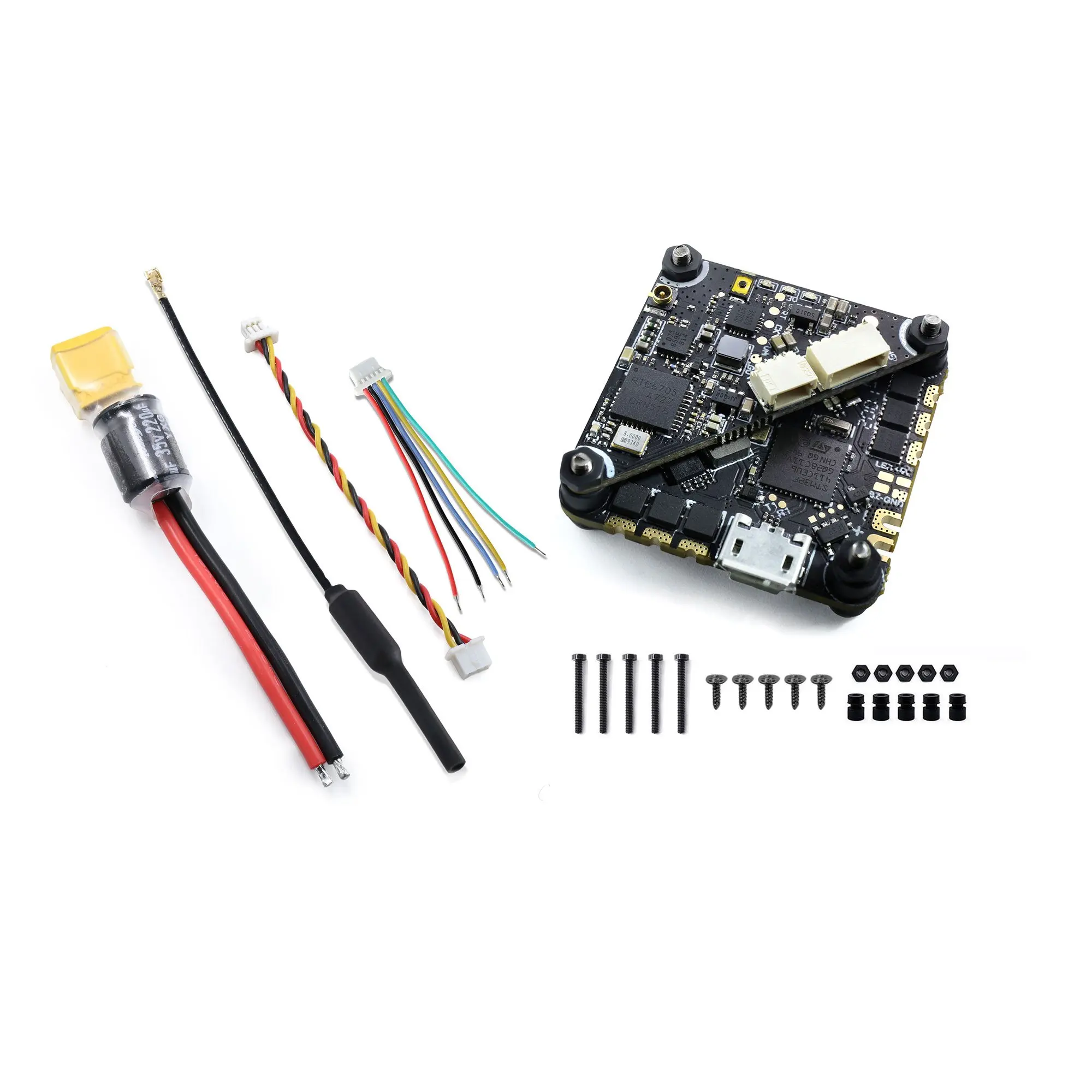 

Стабильный 20А зубочисток GEPRC AIO FC для DIY RC FPV Квадрокоптер Фристайл Дрон запасные аксессуары Запчасти