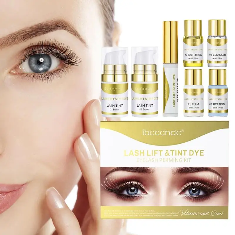 

Набор для подтяжки ресниц, набор для завивки и подтяжки ресниц, быстросъемный объемный краситель с полными инструментами, для завивки и подтяжки