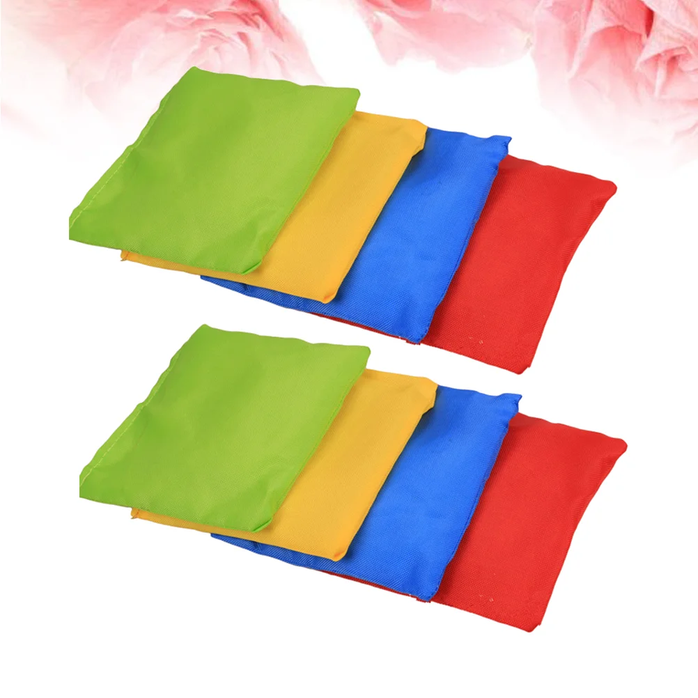 12 шт. нейлоновые погремушки для игр игрушечные игровые детей (красный * 3 + желтый