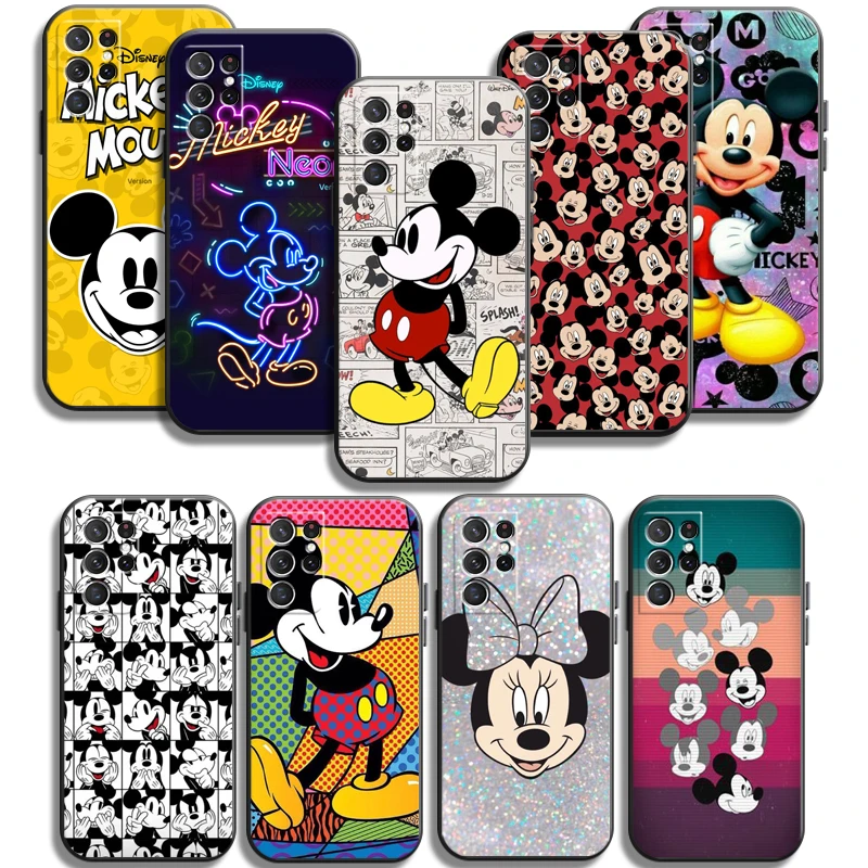

Disney Mickey Cartoon Phone Cases For Samsung Galaxy S22 Plus S20 S20 FE S20 Lite S20 Ultra S21 S21 FE Ultra Cases Carcasa