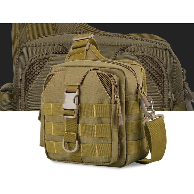 

Outdoor Travel Messenger Bag large-capacity Waterproof Backpack Strength Shoulder Bag multi-function Camouflage Tactical Bag