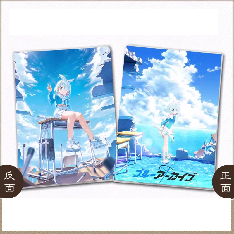 

Дневник в стиле аниме синий архив, школьный блокнот, бумажный ежедневник, планировщик, альбом для рисования, подарок для детей, Товары для детей