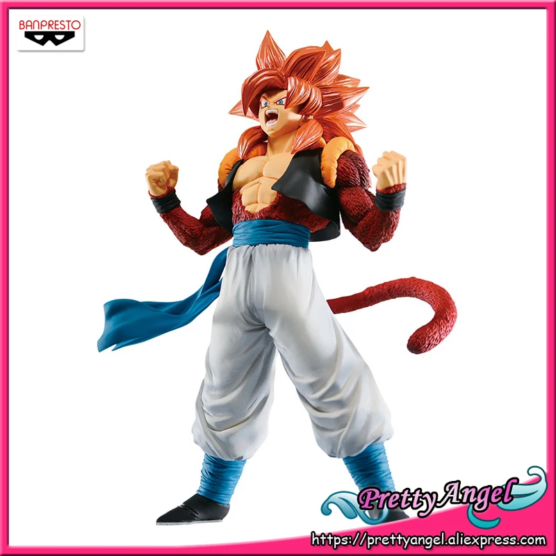Коллекционная фигурка PrettyAngel - настоящая Banpresto BP BLOOD OF SAIYANS SPECIAL V Dragon Ball GT Chou Super Saiyan 4 Gogeta.