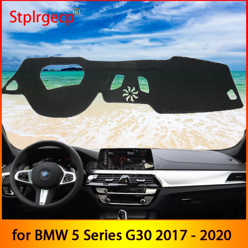 

for BMW 5 Series G30 2017 2018 2019 2020 with HUD Anti-Slip Mat Dashboard Cover Pad Sunshade Dashmat Car Accessories