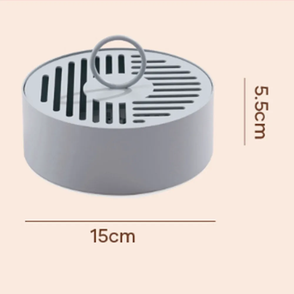 

Портативная ручка с поддоном для крышки, коробка для противомоскитной спирали, матовая прочная коробка для противомоскитной спирали, летни...